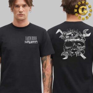 Integrity Earth Crisis Mash Up Logo Two Sides Unisex T-Shirt