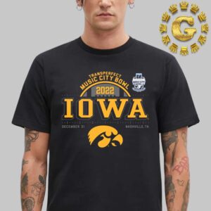 Iowa Hawkeyes Football Music City Bowl Bound Unisex T-Shirt