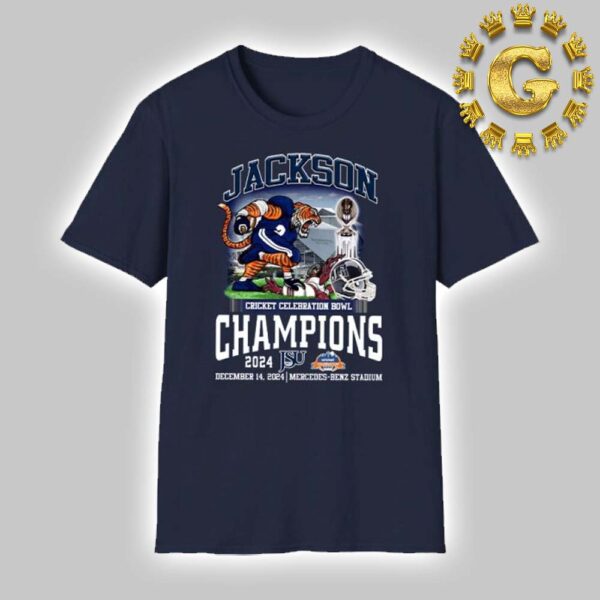 Jackson State Cricket Celebration Bowl Champions 2024 Unisex T-Shirt