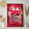 Kansas City Chiefs Are AFC West Champions 2024 Playoff Home Decor Poster Canvas