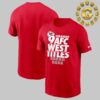 Kansas City Chiefs X Nike Nine-Straight AFC West Division Champions Unisex T-Shirt