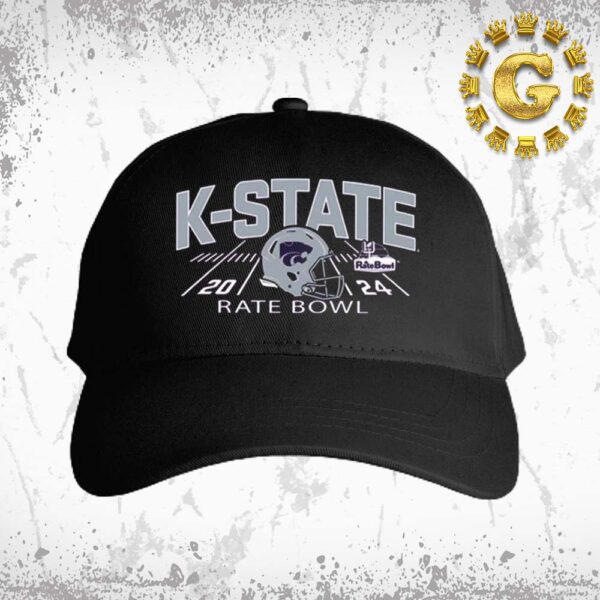 Kansas State Wildcats 2024 Rate Bowl Classic Cap Hat Snapback