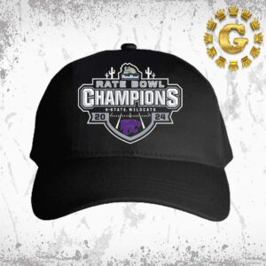 Kansas State Wildcats Football Are 2024 Rate Bowl Champions Classic Cap Hat Snapback