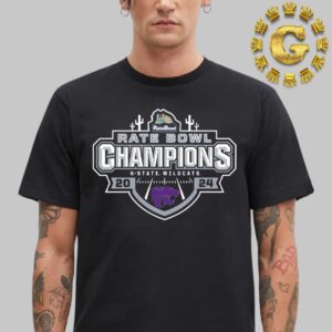 Kansas State Wildcats Football Are 2024 Rate Bowl Champions Unisex T-Shirt