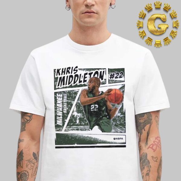 Khris Middleton American Professional Basketball Player For The Milwaukee Bucks Comic Unisex T-Shirt