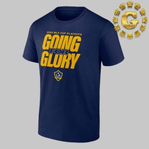 LA Galaxy Navy 2024 MLS Cup Playoffs Unisex T-Shirt