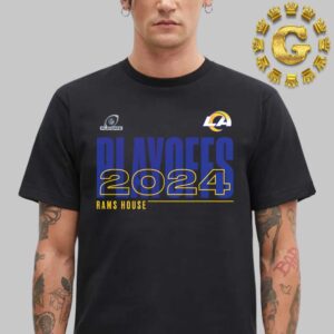 Los Angeles Rams 2024 NFL Playoffs Rams House Unisex T-Shirt