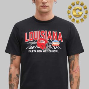 Louisiana Ragin’ Cajuns Football 2024 Isleta New Mexico Bowl Unisex T-Shirt