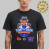 Northern Illinois Huskies Vs Fresno State Bulldogs 2024 Famous Idaho Potato Bowl NCAA Division Unisex T-Shirt