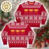 Purple Grimace Holiday Knit Xmas 2024 Holiday Gift Ugly Christmas Sweater