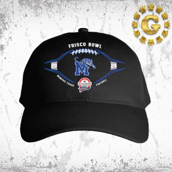 Memphis Tiger Football 2024 Scooter’s Coffee Frisco Bowl Champions Classic Cap Hat Snapback