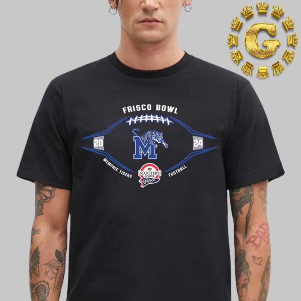 Memphis Tiger Football 2024 Scooter’s Coffee Frisco Bowl Champions Unisex T-Shirt