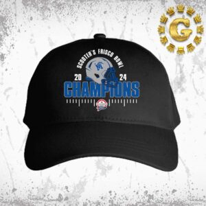 Memphis Tiger Football Are 2024 Scooter’s Coffee Frisco Bowl Champions Classic Cap Hat Snapback