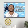 Cee Dee Lamb Dallas Cowboys The Simpsons Simpsons Characters NFL Home Decor Poster Canvas