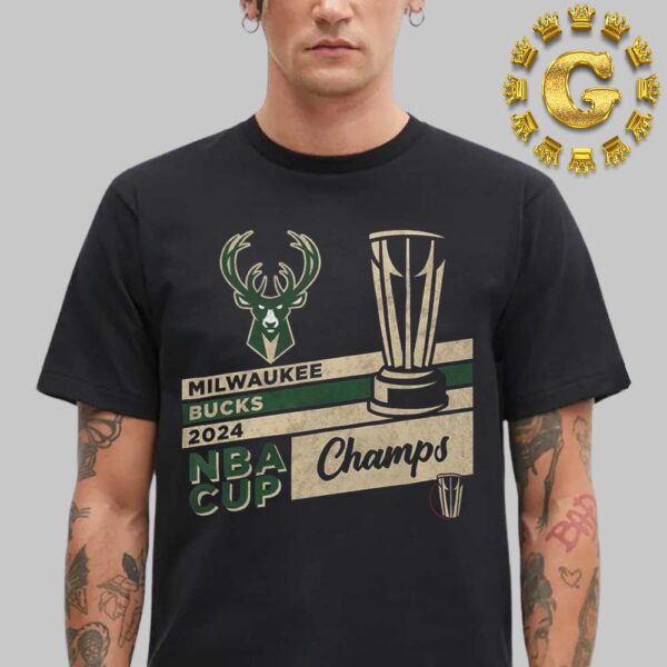 Milwaukee Bucks 2024 NBA Cup Champions Unisex T-Shirt