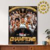 Milwaukee Bucks 2024 Emirates NBA Cup Champions Home Decor Poster Canvas