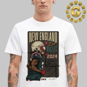 New England Patriots Vs Los Angeles Chargers NFL Game Day 2024 Unisex T-Shirt