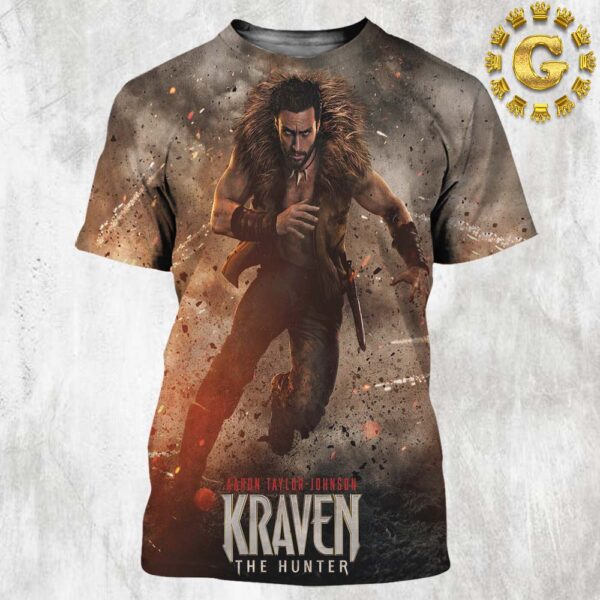 New Poster For Kraven The Hunter Exclusively In Movie Theatres December 13 All Over Print Shirt