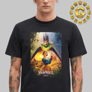 Official Poster For The Snow White Live Action Movie Only In Theaters March 21th 2025 Unisex T-Shirt