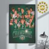 The Oregon Ducks Are 2024 Big Ten Champions Home Decor Poster Canvas