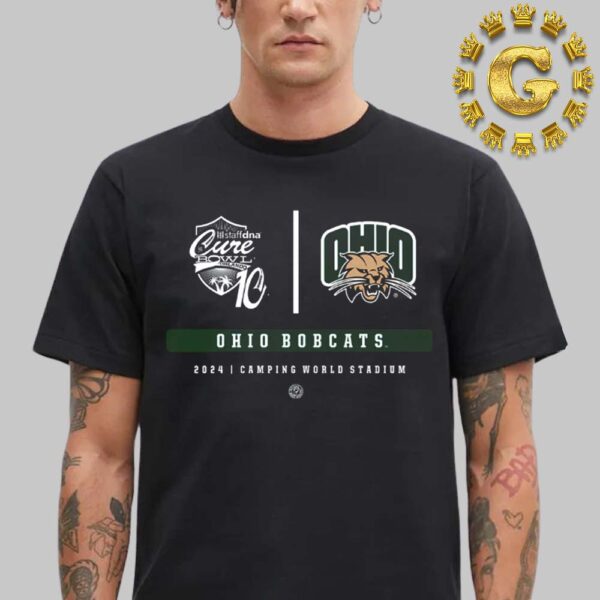 Ohio Bobcats Football Staff DNA Cure Bowl 2024 Unisex T-Shirt