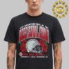 Ohio State Buckeyes Football Playoff 2025 Rose Bowl Unisex T-Shirt