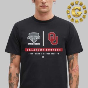 Oklahoma Sooners Football 2024 Lockheed Martin Armed Forces Bowl Unisex T-Shirt