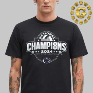 Penn State Nittany Lions 2024 NCAA Women’s Volleyball National Champions Official Logo Unisex T-Shirt