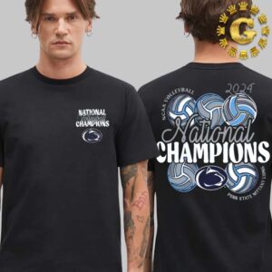 Penn State Nittany Lions 2024 NCAA Women’s Volleyball National Champions Two Sides Unisex T-Shirt