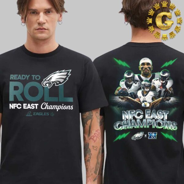 Philadelphia Eagles Are 2024 NFC East Division Champions NFL Two Sides Unisex T-Shirt