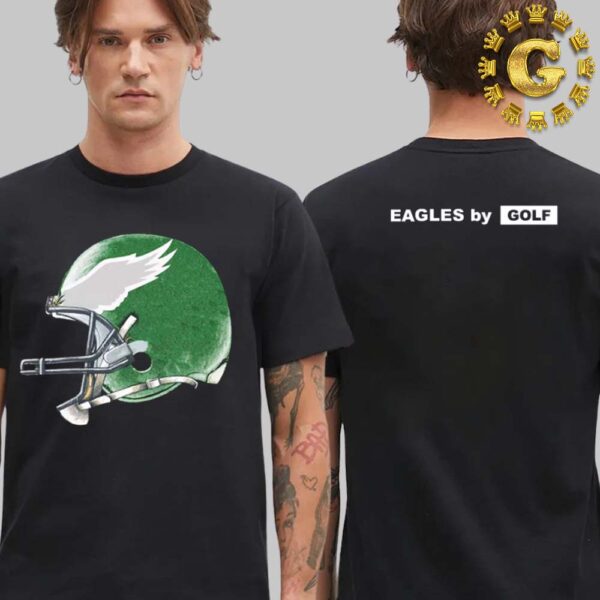 Philadelphia Eagles X Golf Wang Helmet Two Sides Unisex T-Shirt