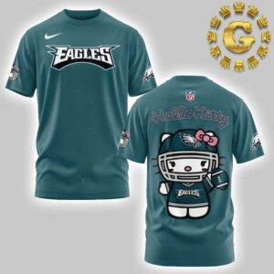 Philadelphia Eagles X Hello Kitty NFL Unisex T-Shirt