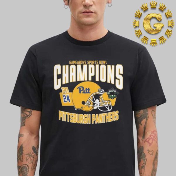 Pittsburgh Panthers Football 2024 Game Above Sports Bowl Champions Unisex T-Shirt