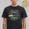 Pittsburgh Panthers Football Vs Toledo Rockets Football 2024 Game Above Sports Bowl Unisex T-Shirt