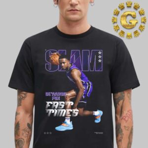 SLAM 253 Cover Tee DeAaron Fox Sacramento Kings NBA Unisex T-Shirt