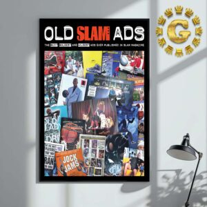 SLAM Presents Old Slam Ads The Best Boldest And Wildest Ads Ever Publismed In Slam Magazine Home Decor Poster Canvas