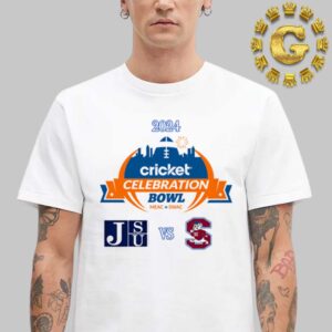 SWAC Championship Jackson State Tigers Vs MEAC Champion South Carolina State Bulldogs 2024 Celebration Bowl Matchup NCAA Division Unisex T-Shirt