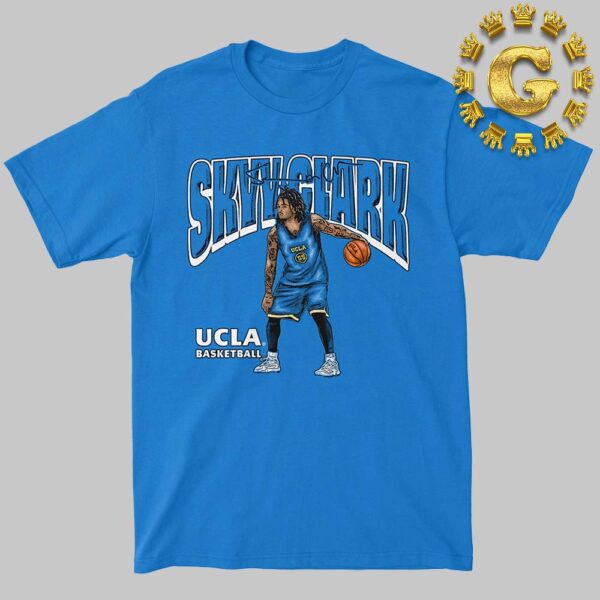 Skyy Clark Signature Blue UCLA Basketball Unisex T-Shirt