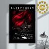 Sleep Token Official Poster In London At O2 Arena On 3rd December 2024 Home Decor Poster Canvas