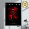 Sleep Token Official Poster In Leeds At First Direct Arena On December 2nd 2024 Home Decor Poster Canvas