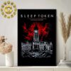 Sleep Token Official Poster In London At O2 Arena On November 29th 2024 Home Decor Poster Canvas