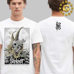 Slipknot Merch Tee For Show In Manchester UK At CO OP Live Arena On December 17th 2024 Two Sides Unisex T-Shirt