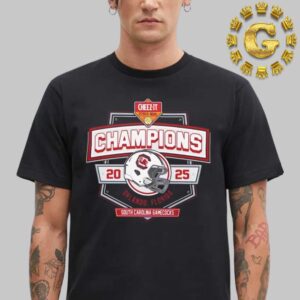 South Carolina Gamecocks Football 2024 Cheez-It Citrus Bowl Champions Unisex T-Shirt