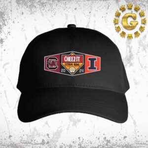 South Carolina Gamecocks Football Vs Illinois Fighting Illini Football 2024 Cheez-It Citrus Bowl Classic Cap Hat Snapback