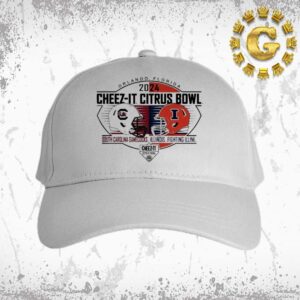 South Carolina Gamecocks Football Vs Illinois Fighting Illini Football 2024 Cheez-It Citrus Bowl Helmet Classic Cap Hat Snapback