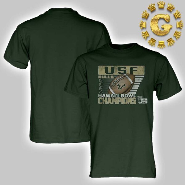 South Florida Bulls 2024 Hawaii Bowl Champions Unisex T-Shirt