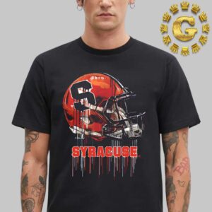 Syracuse Orange Original Dripping Football Champions 2024 Helmet Unisex T-Shirt