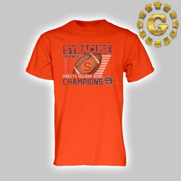 Syracuse University Football 2024 Holiday Bowl Champions Unisex T-Shirt