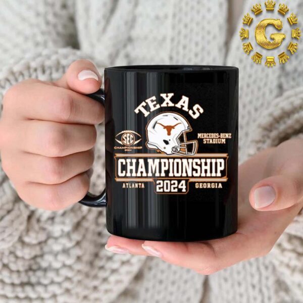 Texas Longhorns Head To Head Georgia Football 2024 SEC Football Championship 2024 Game Bound On December 7th Ceramic Mug