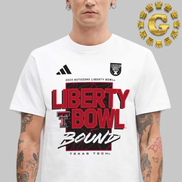 Texas Tech Football X Adidas 2024 Autozone Liberty Bowl Bound M HOB FW22 TTT Unisex T-Shirt